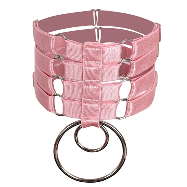 Submissive Choker Collar BDSM DDLG product view