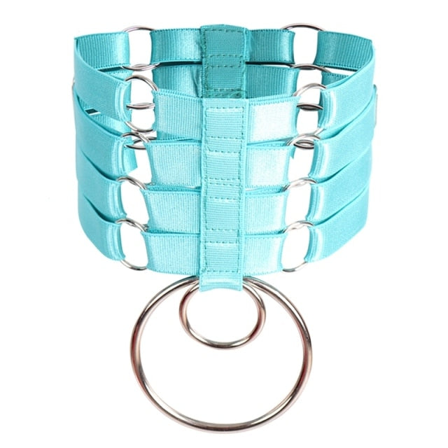 Submissive Choker Collar BDSM DDLG, gallery view 3