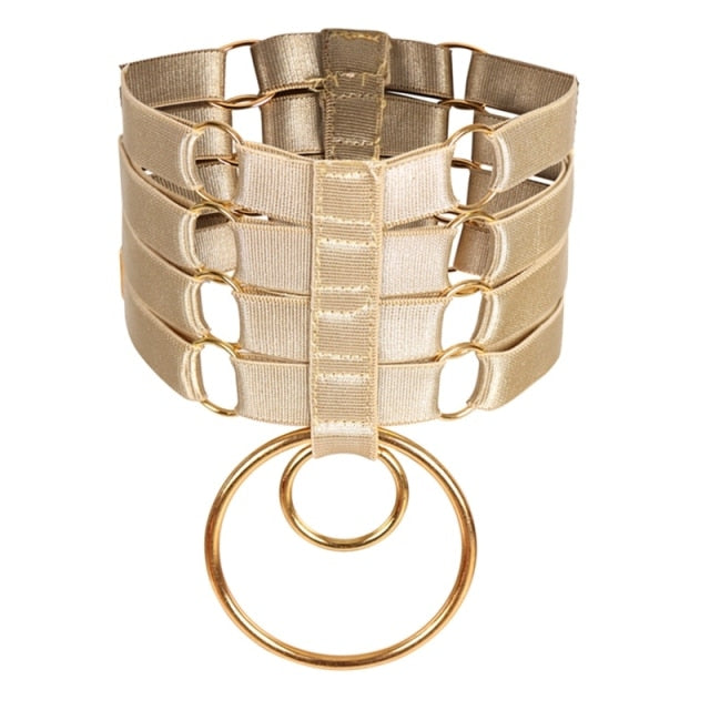 Submissive Choker Collar BDSM DDLG, gallery view 6