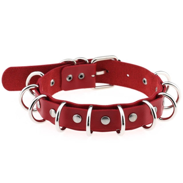 Submissive Choker (Red Collection), gallery view 2