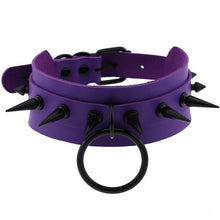 Lade das Bild in den Galerie-Viewer, Unterwürfiges Halsband mit Stacheln
