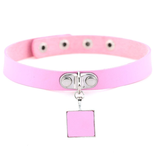 Submissive Choker Collar BDSM DDLG, gallery view 5