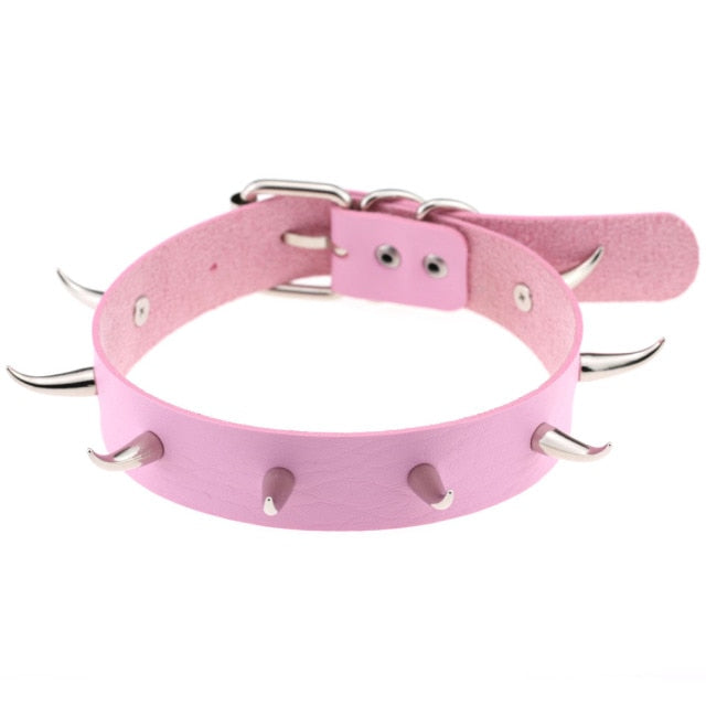 Submissive Choker Collar BDSM DDLG, gallery view 4