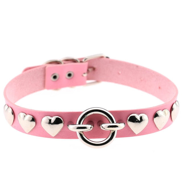 Submissive Choker Collar BDSM DDLG, gallery view 9