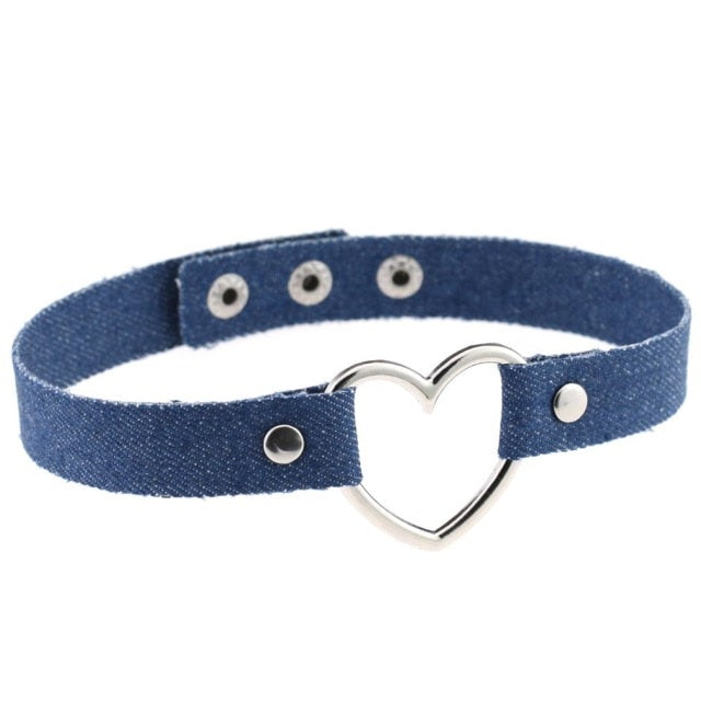 Submissive Denim Choker, gallery view 20