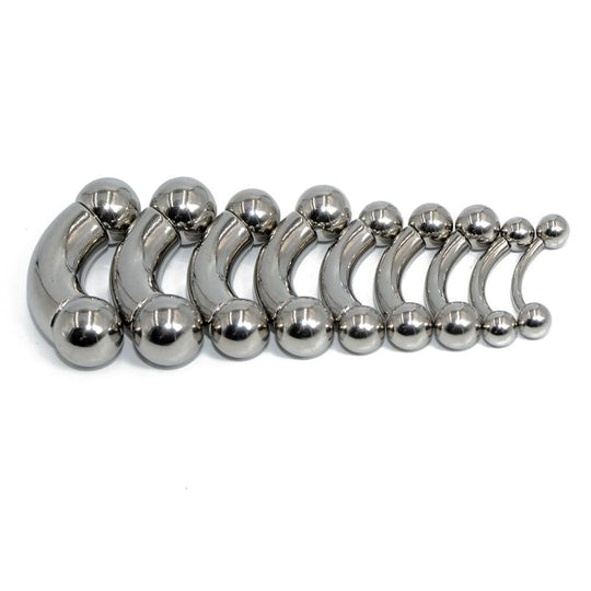 Tough Guy Prince Albert Curved Barbell Piercing BDSM product view
