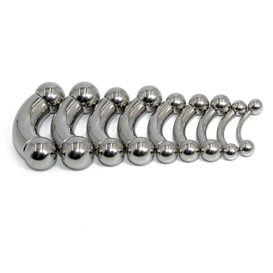 Tough Guy Prince Albert Curved Barbell Piercing BDSM product view