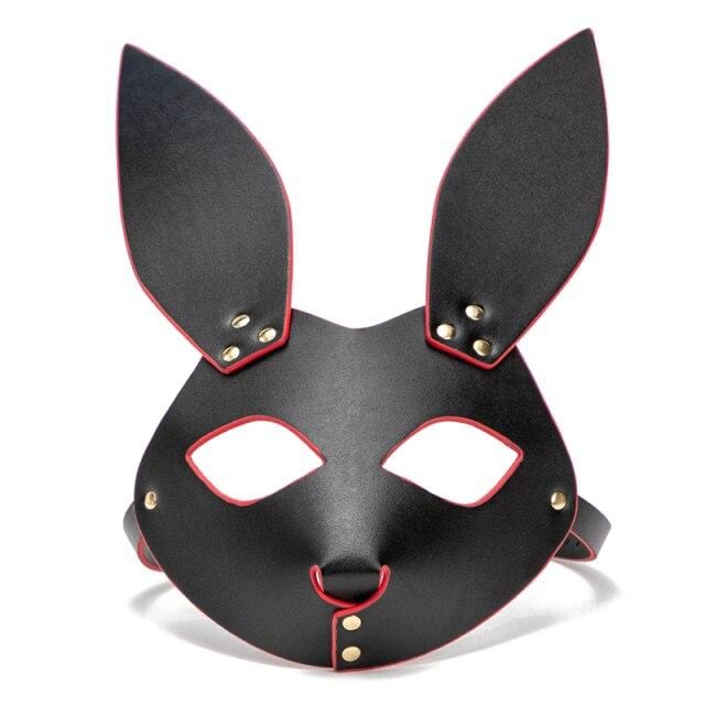 Big Bad Leather Wolf Mask BDSM, gallery view 2