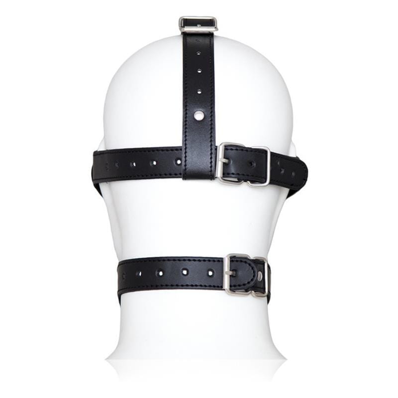 Not A Word Leather Sex Mask BDSM, gallery view 3