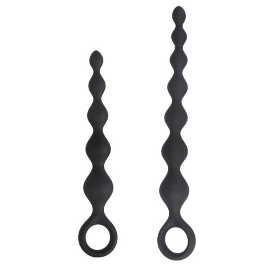 Black Beginner Perfect Anal Beads product view