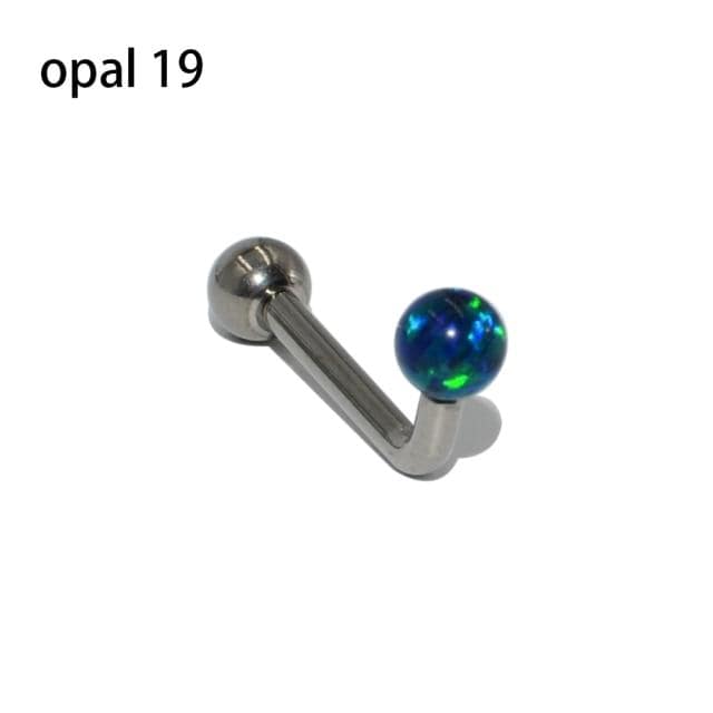 L-Shaped Vertical Hood Piercing Jewelry BDSM, gallery view 4