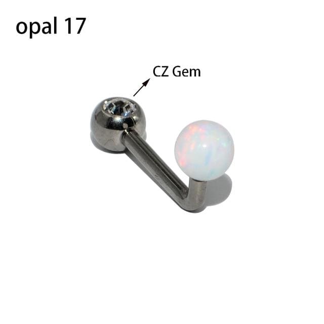 L-Shaped Vertical Hood Piercing Jewelry BDSM, gallery view 8