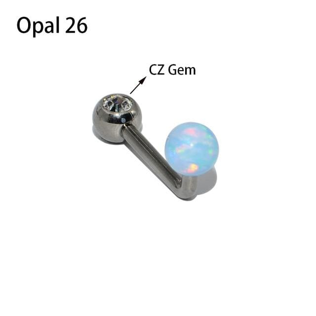 L-Shaped Vertical Hood Piercing Jewelry BDSM, gallery view 10