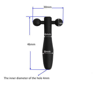 Short Hollow Silicone Penis Plug BDSM