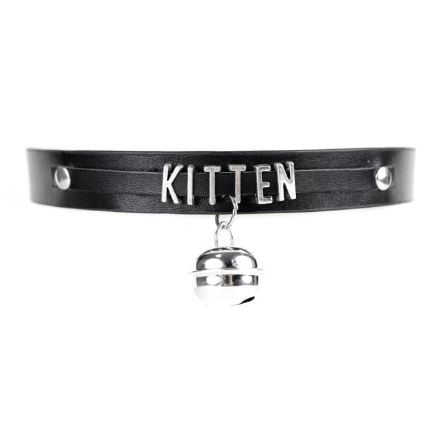 Submissive Choker Collar BDSM DDLG product view