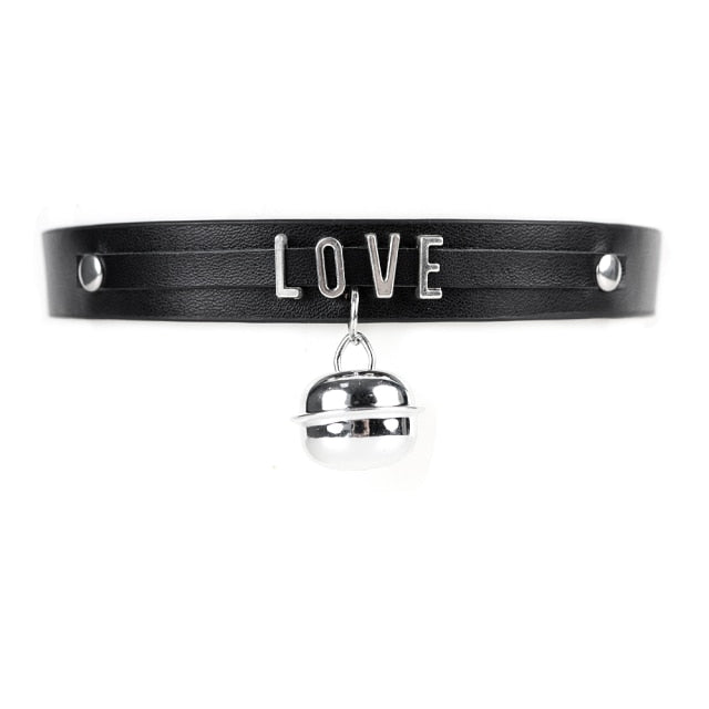 Submissive Choker Collar BDSM DDLG, gallery view 4
