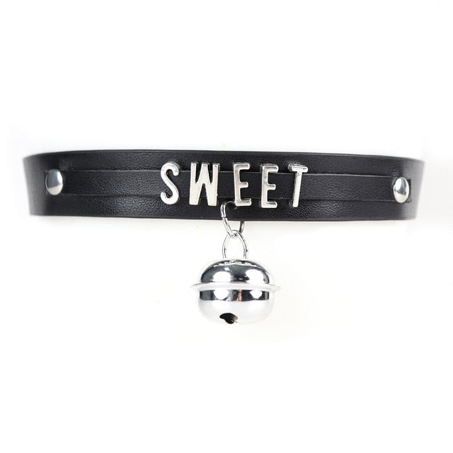 Submissive Choker Collar BDSM DDLG, gallery view 5