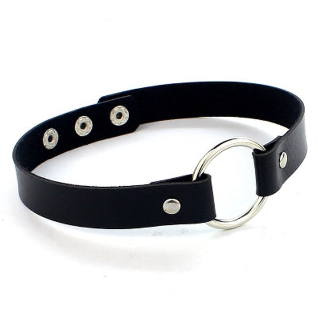 Submissive Choker Collar BDSM DDLG, gallery view 8