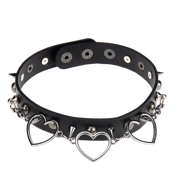 Submissive Choker Collar BDSM DDLG, gallery view 4