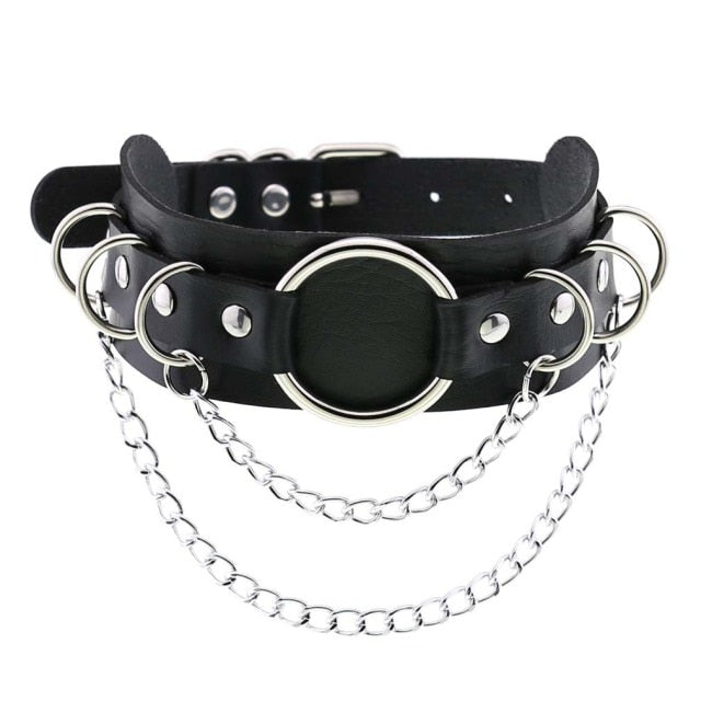 Submissive Choker Collar BDSM DDLG, gallery view 18