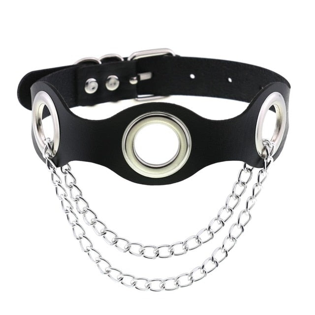 Submissive Choker Collar BDSM DDLG, gallery view 13