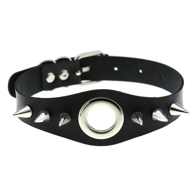 Submissive Choker Collar BDSM DDLG, gallery view 17