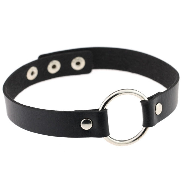 Submissive Choker Collar BDSM DDLG, gallery view 7