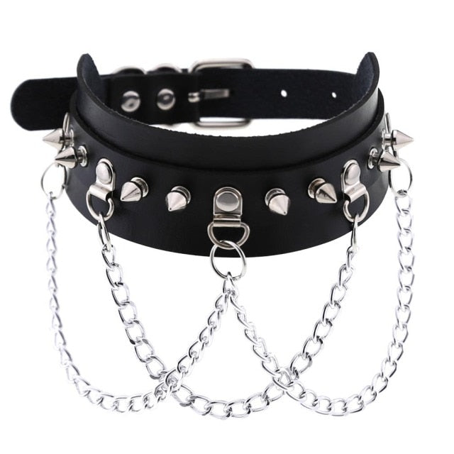 Submissive Choker Collar BDSM DDLG, gallery view 8