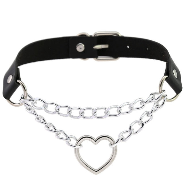 Submissive Choker Collar BDSM DDLG, gallery view 20