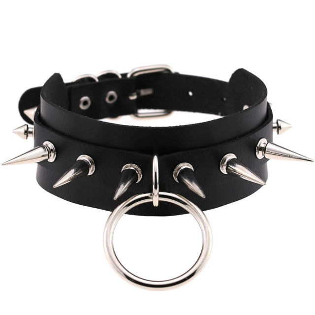 Submissive Choker Collar BDSM DDLG, gallery view 9
