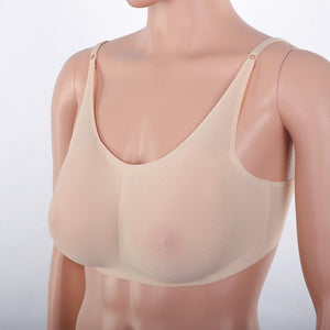 Teardrop Shape Breast Forms Bra
