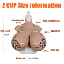 Load image into Gallery viewer, Giant Z Cup Breast Forms
