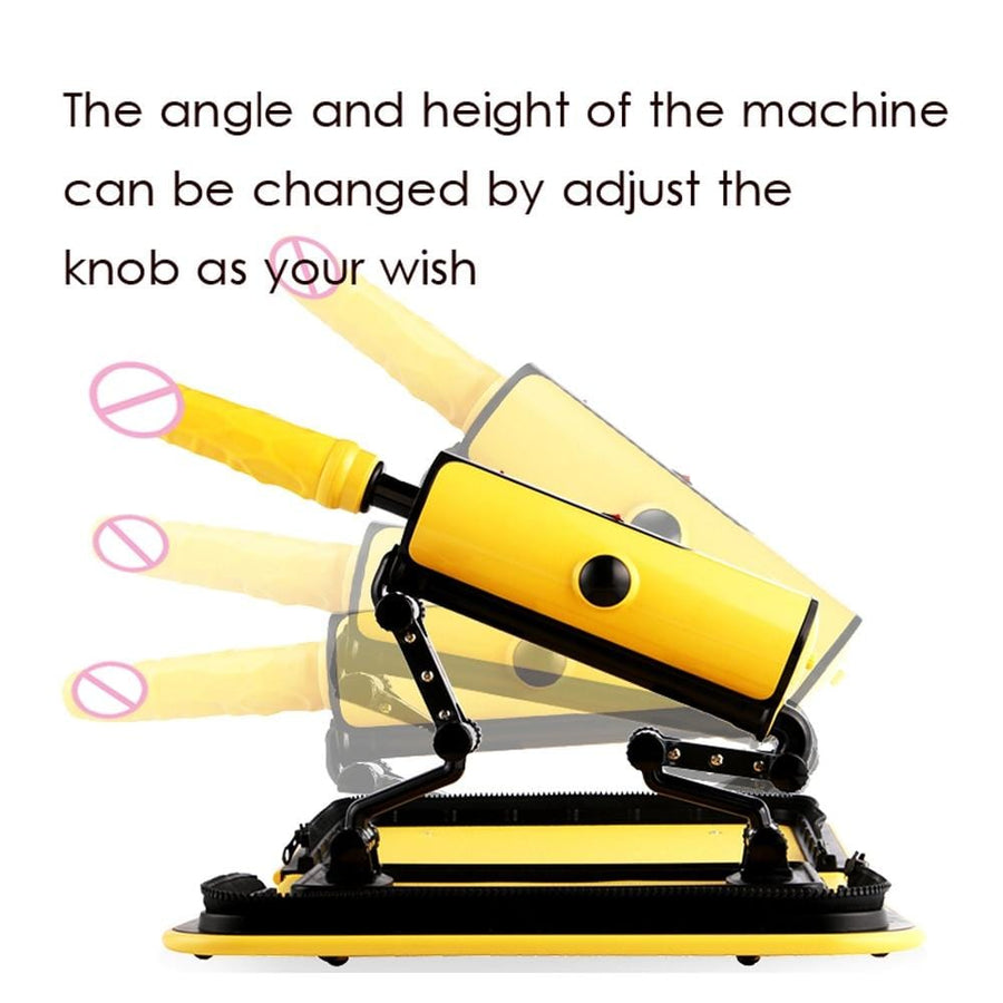 Irresistible Yellow Portable Sex Machine, gallery view 4