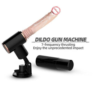 Pistolet à godemichets, machine de sexe anal BDSM