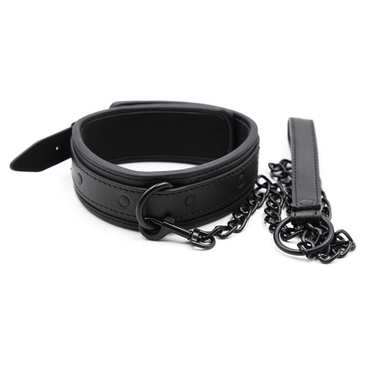 Collar With Chain Link BDSM product view