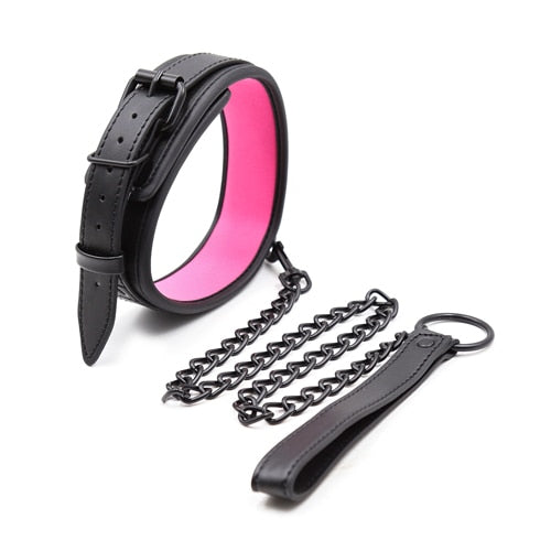 Collar With Chain Link BDSM, gallery view 6
