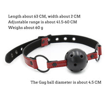 Load image into Gallery viewer, Sex Slave Open Mouth Gag Ball
