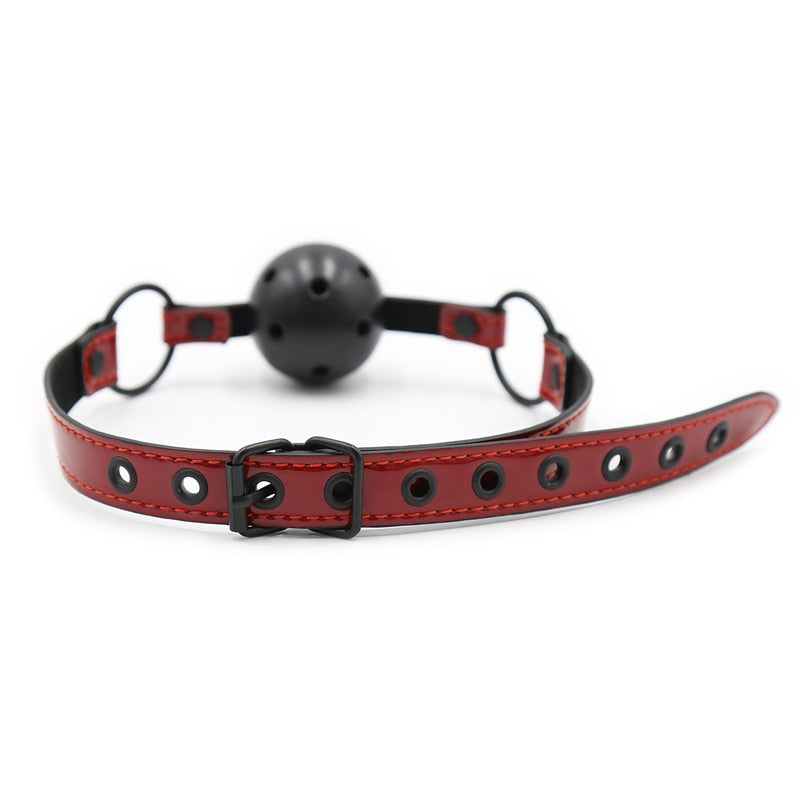 Sex Slave Open Mouth Gag Ball, gallery view 4
