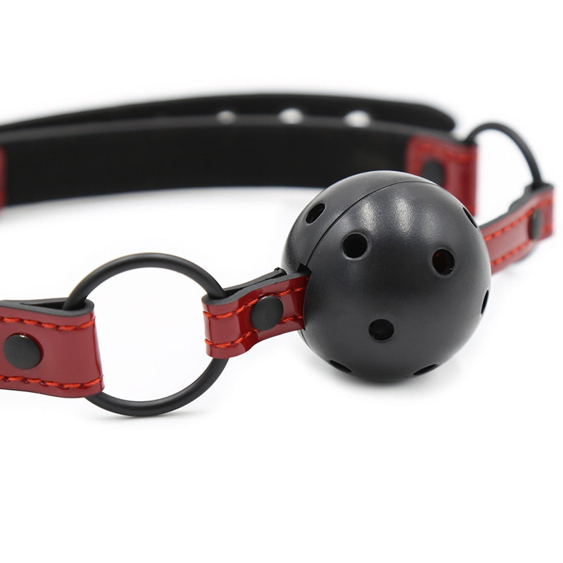 Sex Slave Open Mouth Gag Ball, gallery view 3
