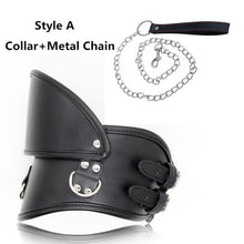 Load image into Gallery viewer, Lockable BDSM Dog Collar BDSM
