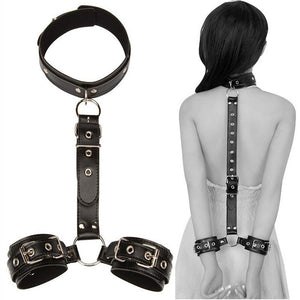 Halsband mit Handschellen BDSM