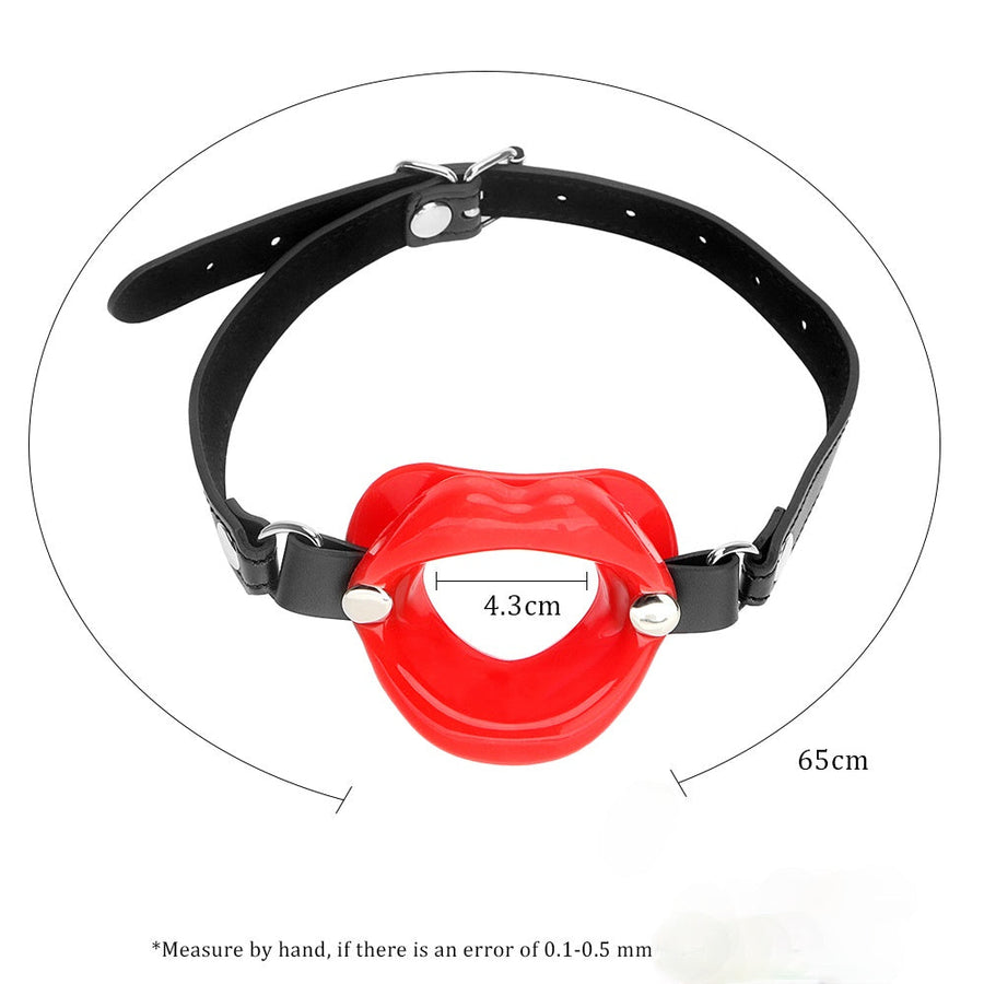 Light Blowjob O Ring Open Mouth Gag, gallery view 5