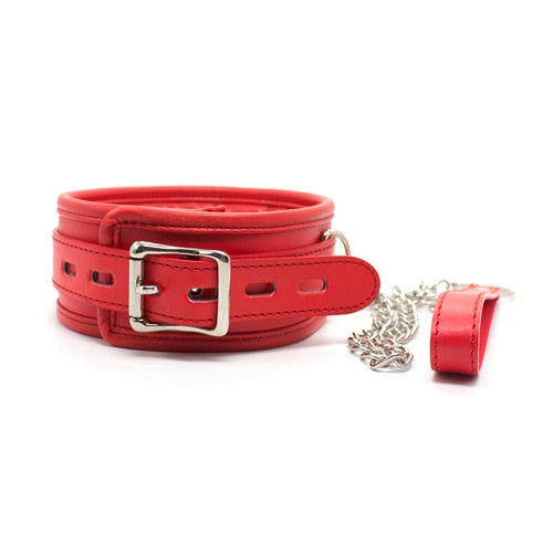 Slave Collar & Chain Lead BDSM, gallery view 4