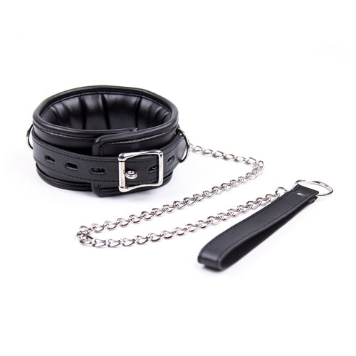 Slave Collar & Chain Lead BDSM, gallery view 3