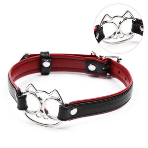 Unterwürfiges Kätzchen-Halsband