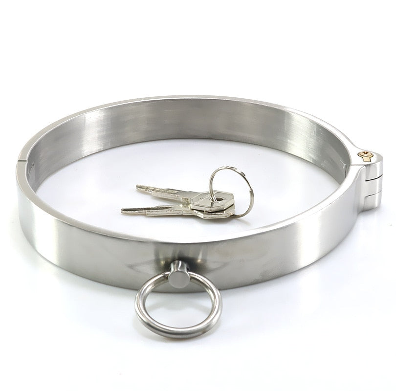 Submissive Lockable Slave Choker BDSM DDLG product view