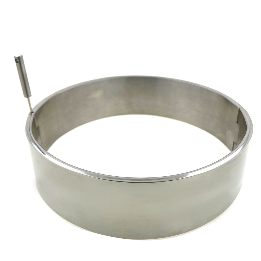 Submissive Locking Collar Choker BDSM DDLG, gallery view 2