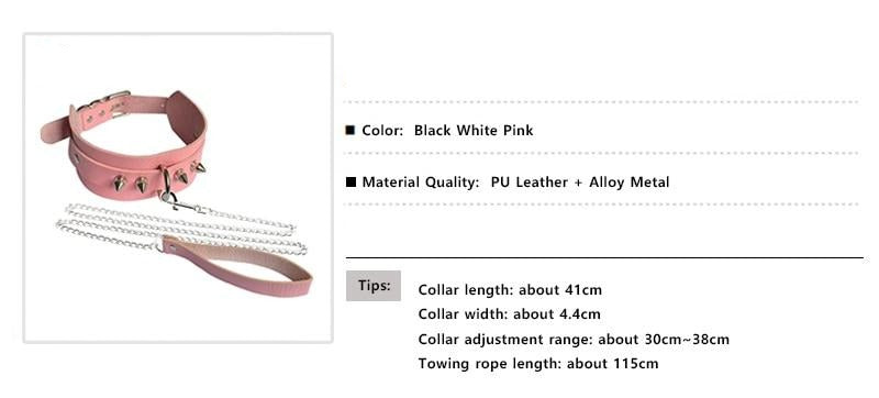 Submissive Denim Choker, gallery view 5