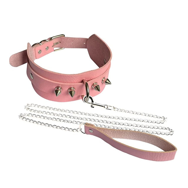 Submissive Denim Choker, gallery view 3