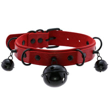 Lade das Bild in den Galerie-Viewer, Unterwürfiges Sklavenhalsband (Rote Kollektion)
